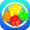 Jelly line connect, new match 3 line connecting games come with two levels for enjoy and playing fun, time to challenge sweet colorful jelly puzzles and match 3 jelly kingdom adventure game
