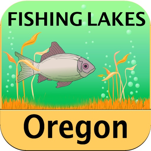 Oregon – Fishing Lakes Icon