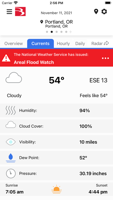 Baron Critical Weather Screenshot