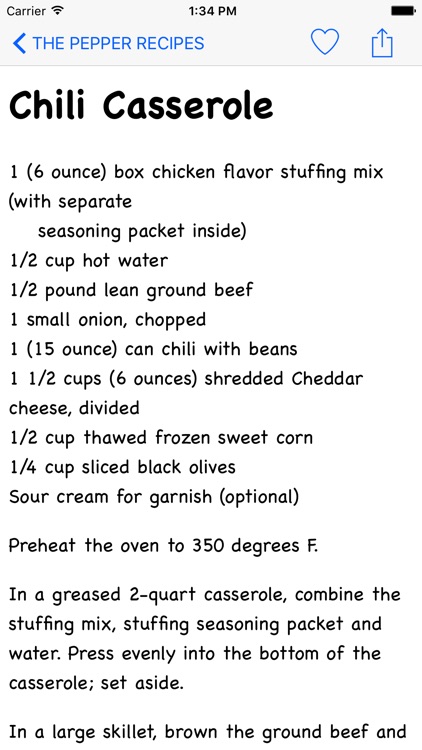 The Pepper Recipes screenshot-4