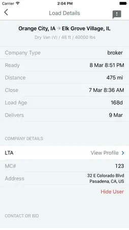 ComFreight: Load Matching App screenshot 6