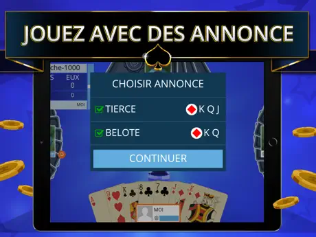 Coinche Offline - Single Player