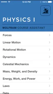 wolfram physics i course assistant iphone screenshot 1
