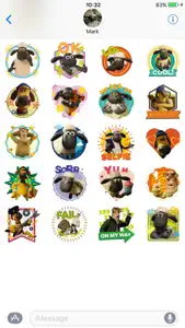 Shaun the Sheep Stickers screenshot #2 for iPhone