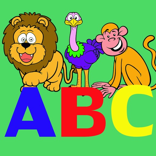 Writing Letters ABC and Coloring Animals for Kids icon