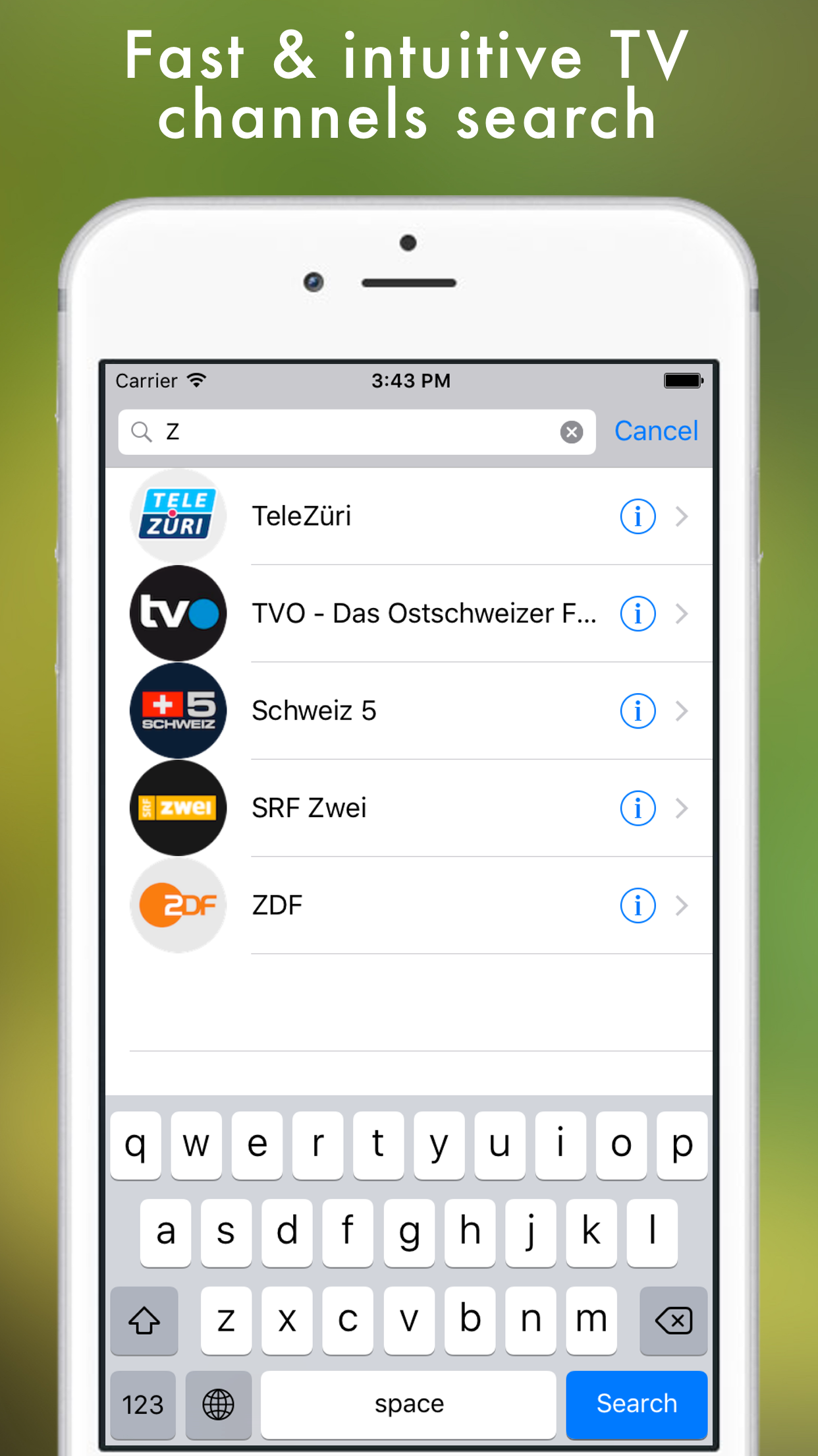 Suisse TV - Fernsehen die Schweiz live screenshot 5
