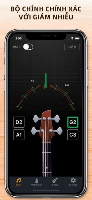 Guitar Tuner & Tempo Metronome