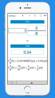 inches, feet, yards and miles converter iphone resimleri 2