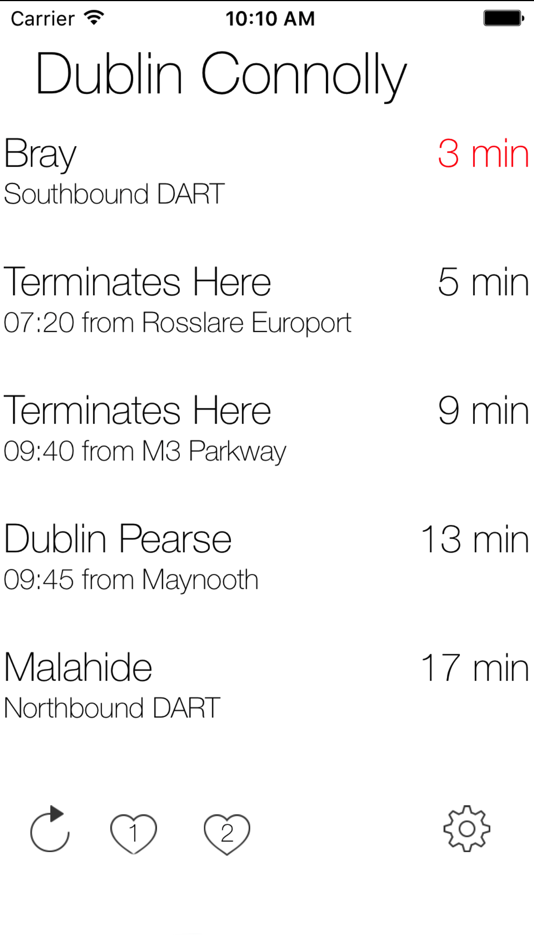 Irish Real Time Rail - 6.0 - (iOS)