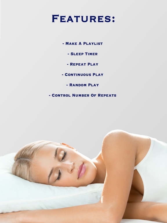 Sleep Sounds: Calm Rain, White Noise, Nature, Fan iPad screenshot 5 - Health & Fitness app