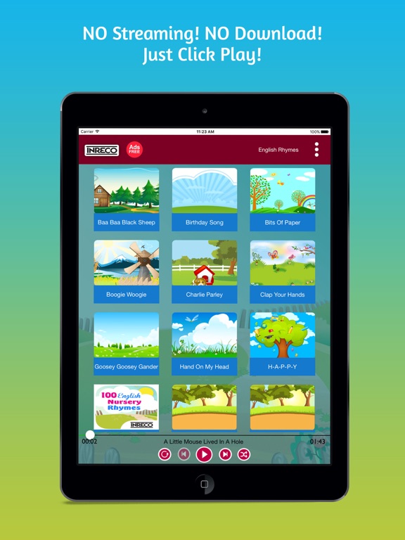Screenshot #5 pour 100 Top English Nursery Rhyme