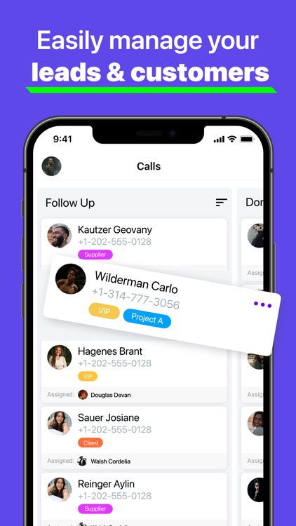 Leader CRM Leads Sales Tracker
