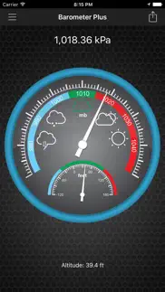 barometer plus - altimeter pro iphone screenshot 1