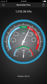 Barometer Plus - Altimeter PRO screenshot