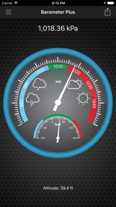 Barometer Plus - Altimeter PRO screenshot 1