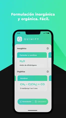 Game screenshot Quimify: Nomenclatura Química hack