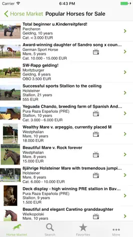 Game screenshot Caballo Horse Market apk