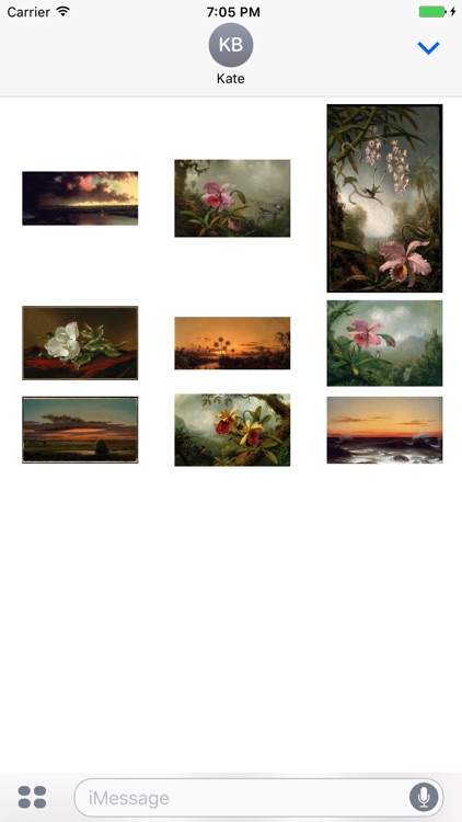 Martin Johnson Heade Artworks Stickers