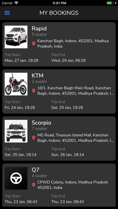 Rent4Ride Screenshot