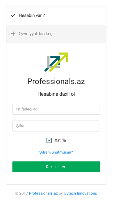 How to cancel & delete Professionals.az from iphone & ipad 1