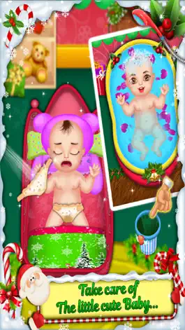 Game screenshot New Christmas Mommy NewBorn Baby - Free kids game apk