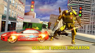 Robot Car Transformers game Screenshot