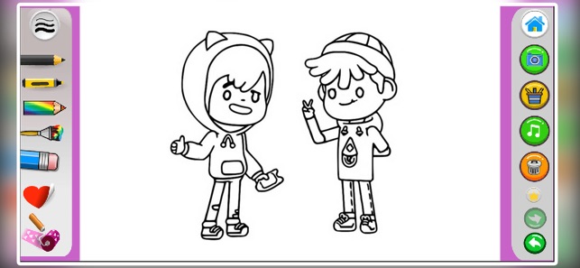 Toca Boca Coloring Pages Printable for Free Download