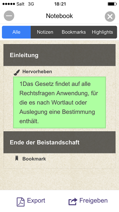 Screenshot #3 pour ZGB - Schweizerisches Zivilgesetzbuch