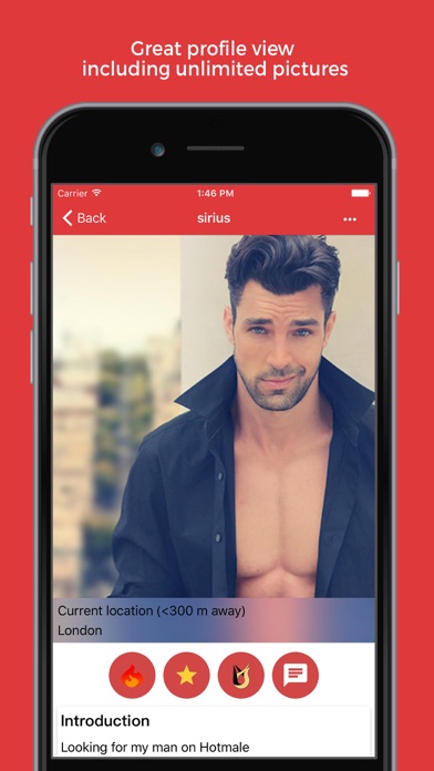 Screenshot #3 pour Hotmale - Gay Social Dating