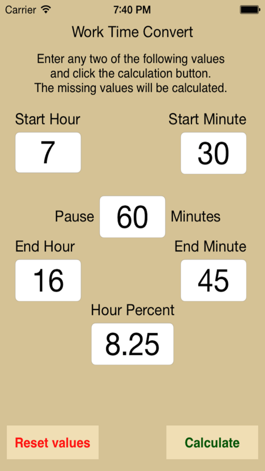 #3. Work Time Convert (iOS) 由: Gergely Nagy