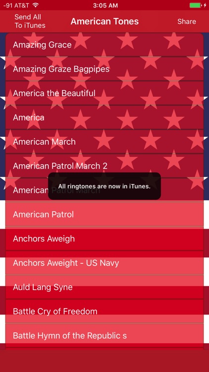 Best American Ringtones, Patriotic SMS and Tones