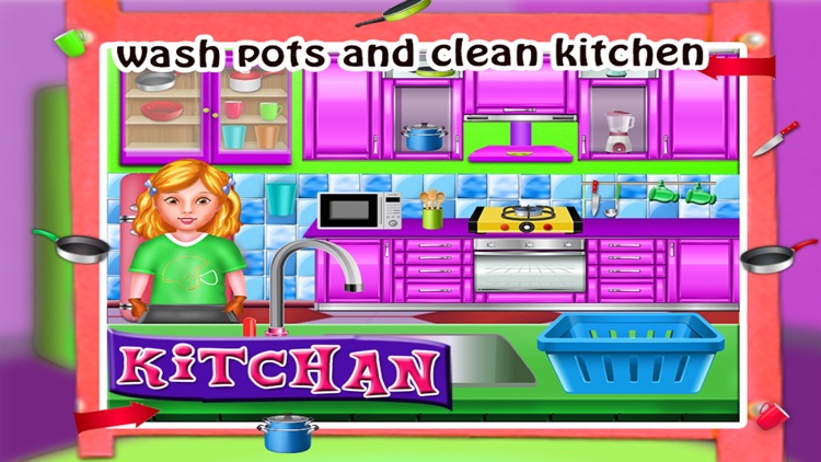 Laundry Clothes and Dish Washing screenshot-4