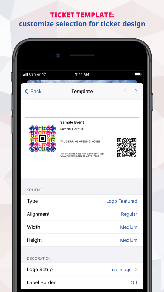 #6. EventCode+ XQ QR Ticket System (macOS) 由: White Marten GmbH