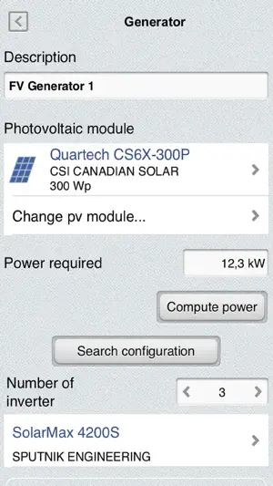 iSolergo screenshot 2