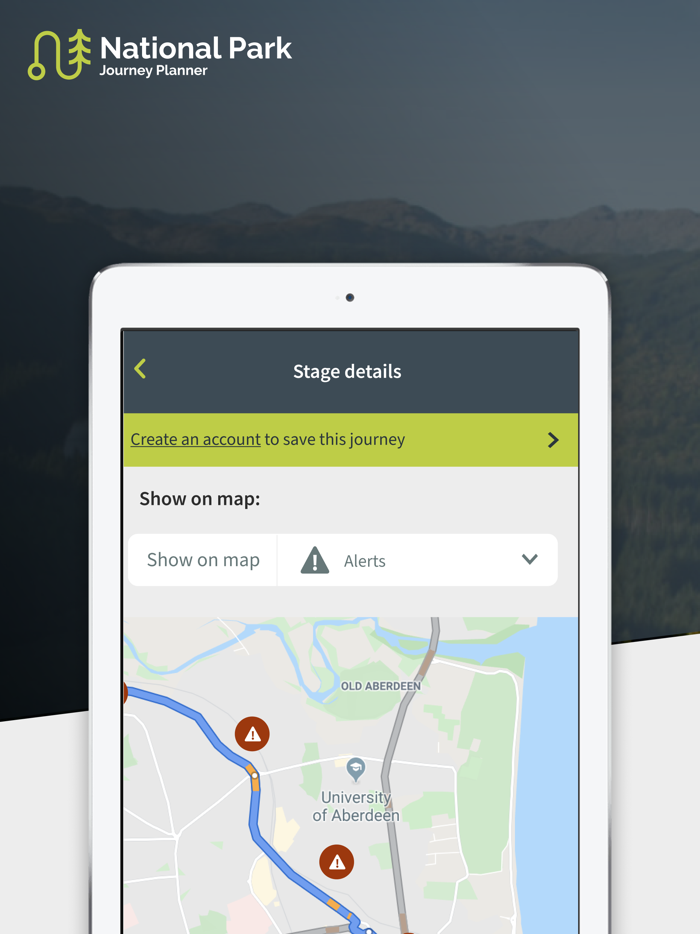 National Park Journey Planner
