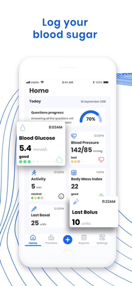 Intellin Diabetes Tracker Logのおすすめ画像3