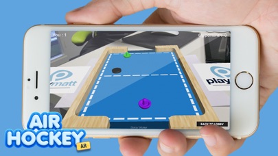 How to cancel & delete AirHockey AR from iphone & ipad 1