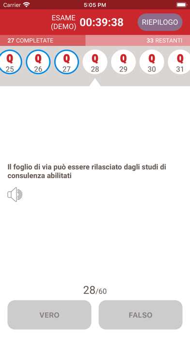 Quiz ispettore revisioni Screenshot