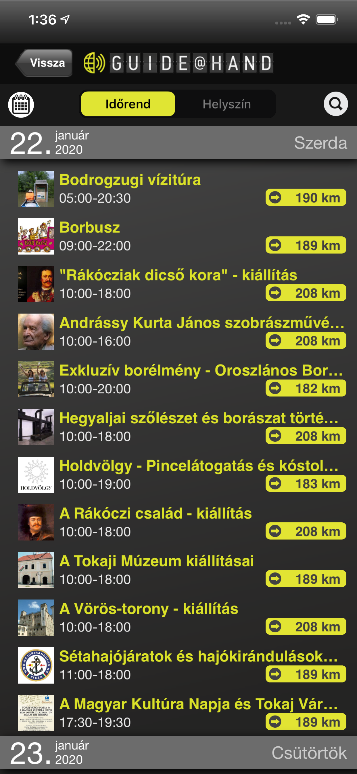 Tokaj GUIDE@HAND screenshot 10