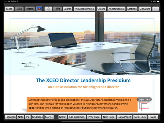 BoardPortal PLUS® iPad screenshot 5 - Business app