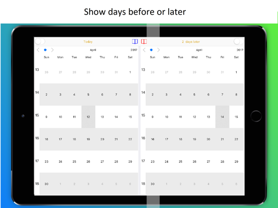 Screenshot #4 pour Dual Calendar - Day Counter