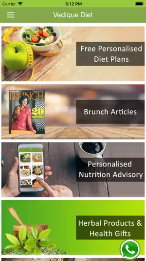 Vedique Diet screenshot 1