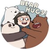 Cartoon Bears app icon - Stickers app for iPhone