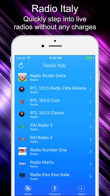 Radio Italy - Live Radio Listening