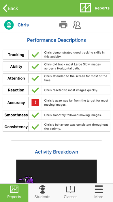 Screenshot #3 pour Insight - Early Vision and Cognition Assessment