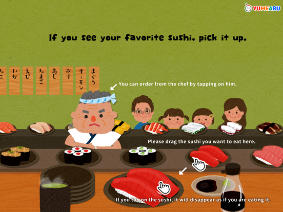 Screenshot #5 pour Kuru Kuru Sushi Restaurant(Japanese Sushi App for)