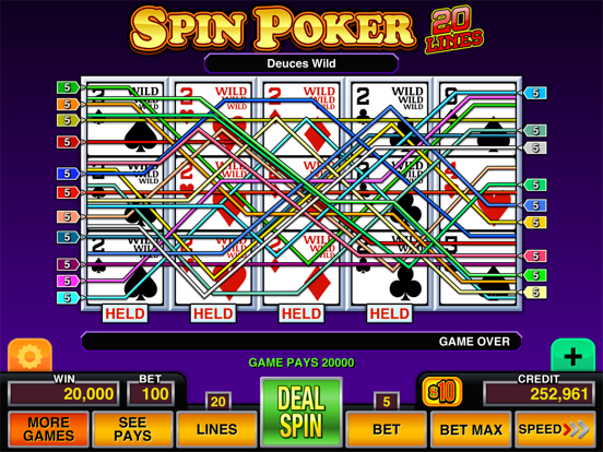 Screenshot #4 pour Spin Poker Pro - Casino Games
