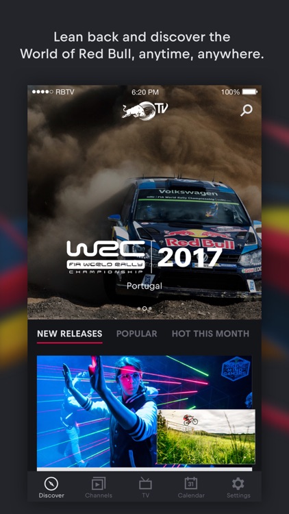 Red Bull TV: Live Sports, Music & Entertainment screenshot-0