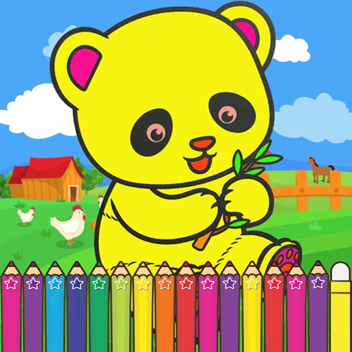 Panda Coloring Games for kids