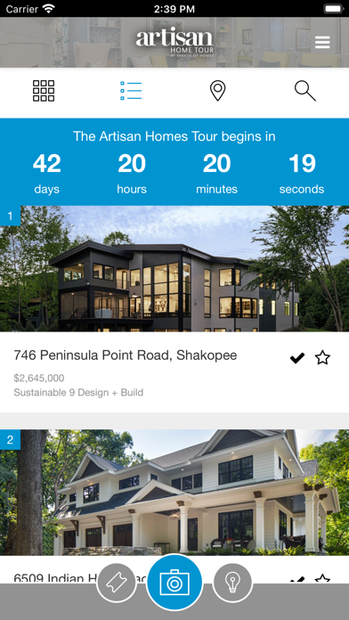 Artisan Home Tour Screenshot